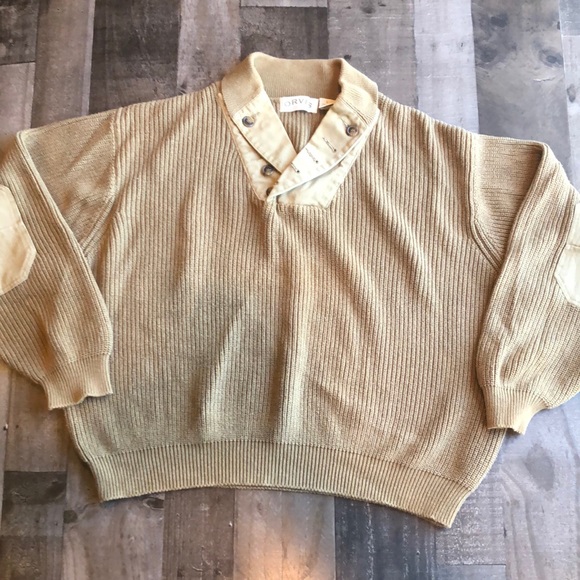 Vintage Orvis ribknit sweater - Picture 1 of 11